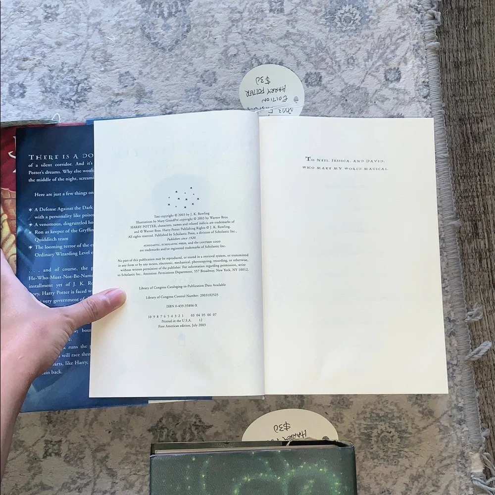 Harry Potter Hardcover Coffee Table Book Set - Red, Blue, Green